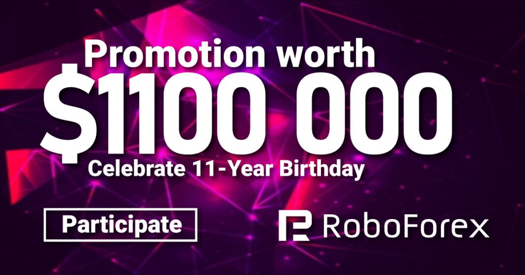 roboforex 11th celebration birthday